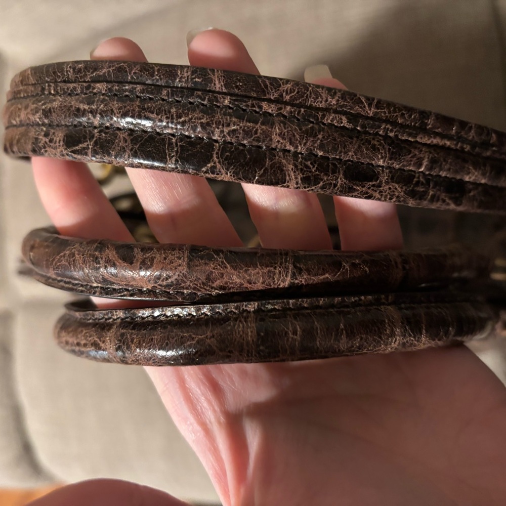 Brahmin Adora Truffle RARE - Picture 10 of 12